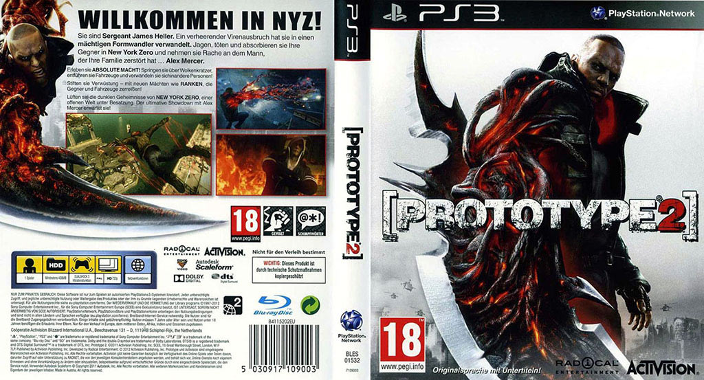 [PS3 Games] Prototype 2 LionDK Homepage